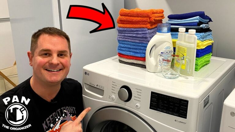How to Clean Microfiber Cloth in Washing Machine